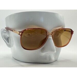 NEW Vintage Eyeglasses | Non RX | Square Mens Style Brown Monochrome 1980s #824